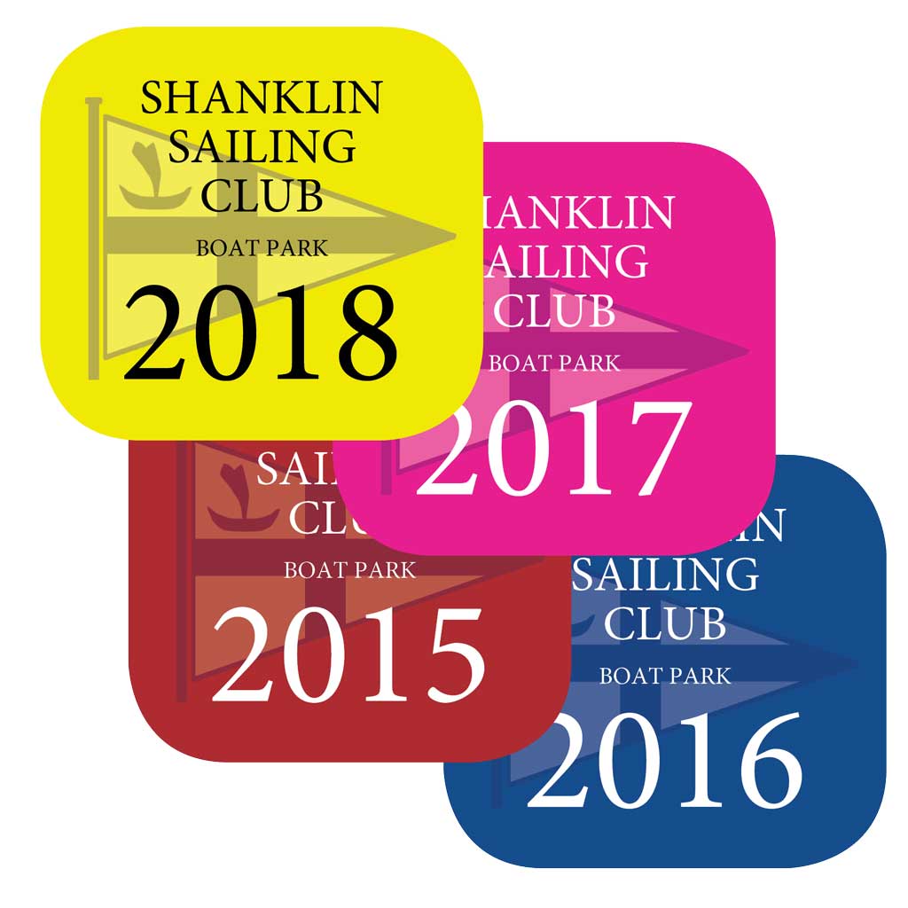 Shanklin Sailing Club mast stickers